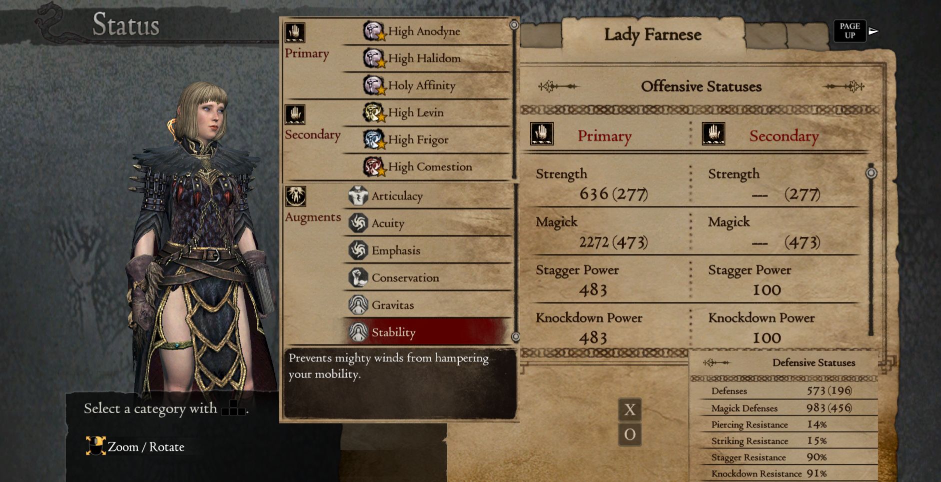 Pawn Lady Farnese